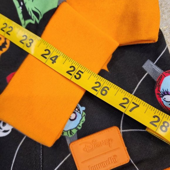 Loungefly Disney NBC Christmas Tree String Ornaments Unisex Hoodie Size XL NEW - Picture 11 of 14